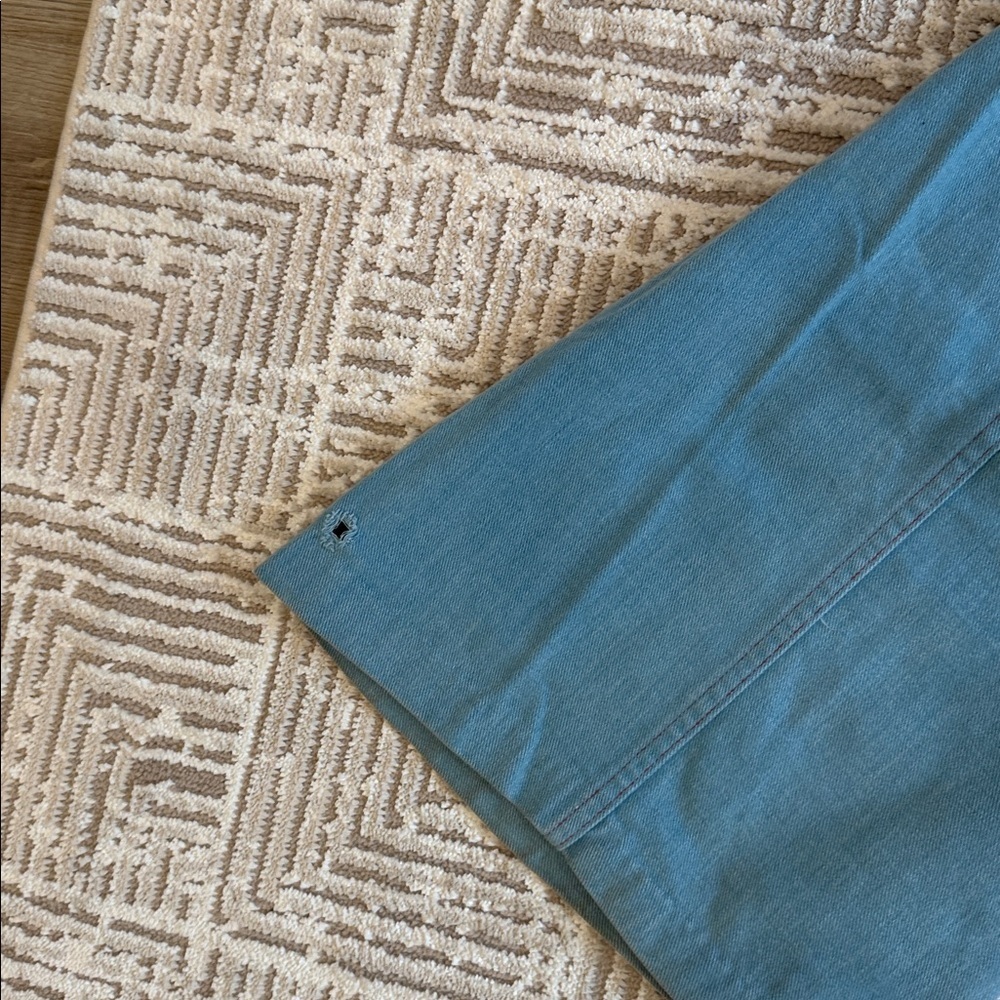 New Digs Vintage 70s Flare Bell Bottom Low Rise Light Wash Denim Jeans Talon - Picture 9 of 12